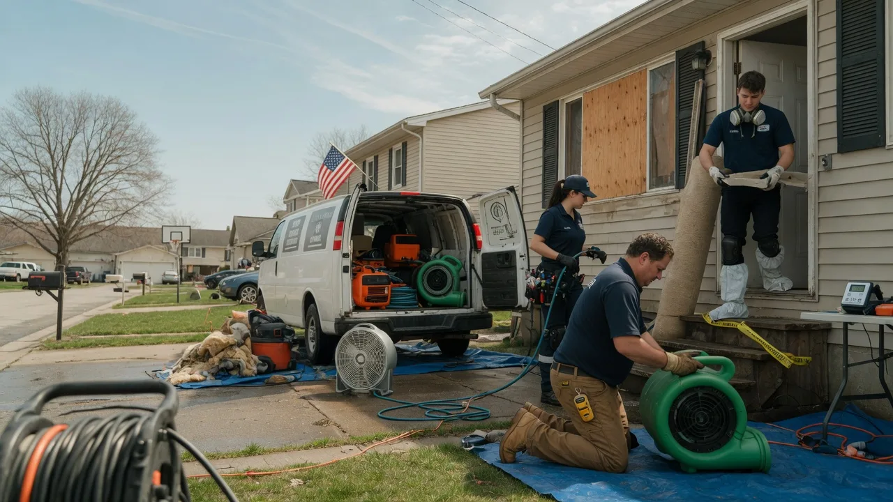 Water Damage Restoration in Donnellson, IA near me